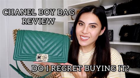 chanel boy bag regret